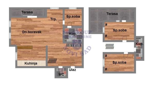Slika 7 - Četvorosoban stan na prodaju, 120m2, 283.250€