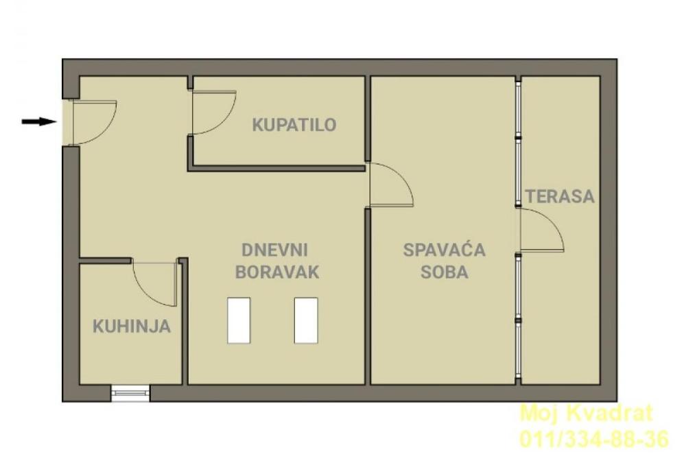 Slika 9 - Dvosoban stan na prodaju, 63m2, 160.000€