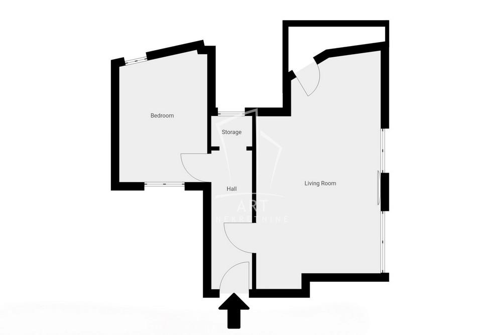 Slika 11 - Trg Nikole Pašića, Jednoiposoban stan na prodaju, 43m2, 300.000€