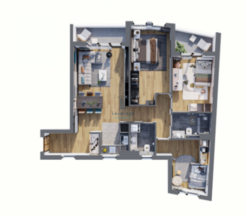 Slika 1 - Četvorosoban stan na prodaju, 88m2, 352.000€