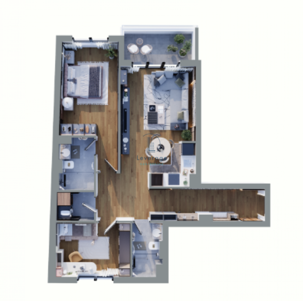 Slika 1 - Trosoban stan na prodaju, 78m2, 288.119€