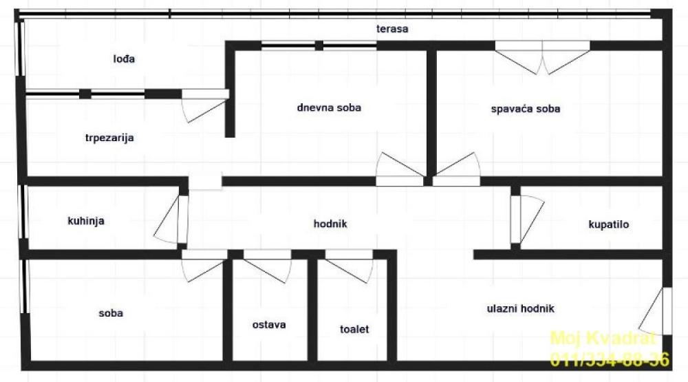 Slika 8 - Trosoban stan na prodaju, 85m2, 280.000€