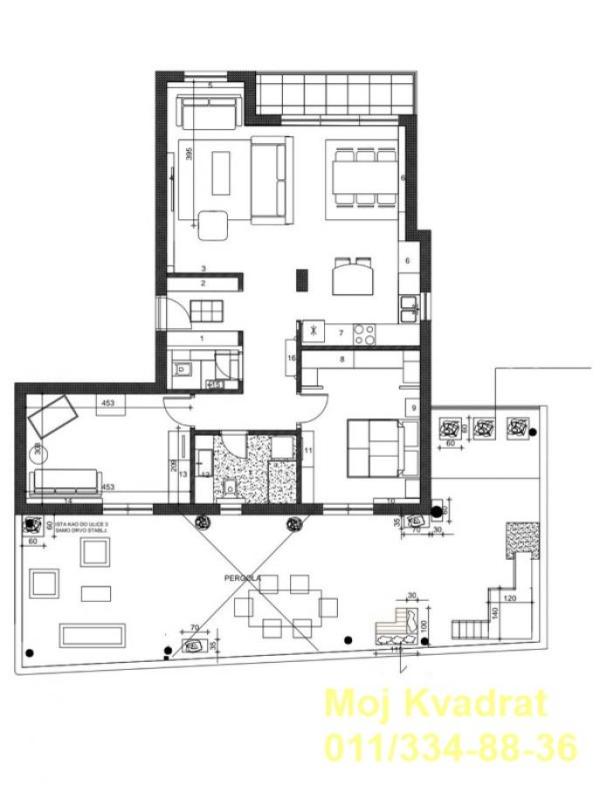 Slika 11 - Trosoban stan na prodaju, 90m2, 455.000€