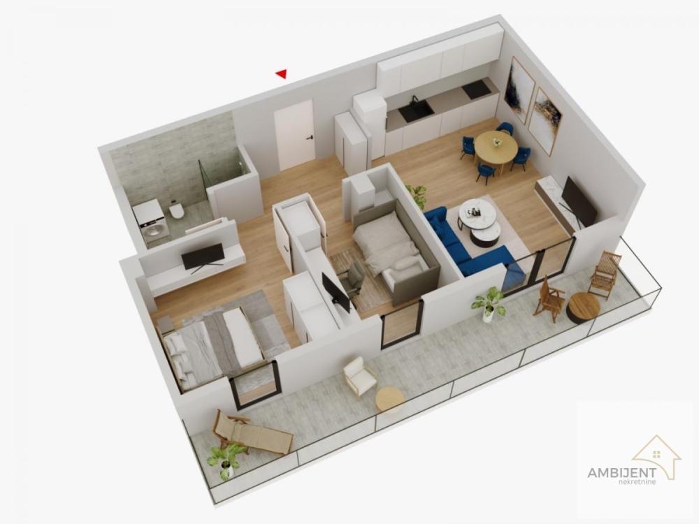 Slika 9 - Dvoiposoban stan na prodaju, 66m2, 220.704€