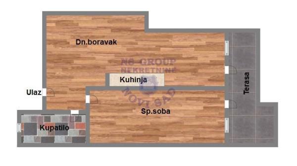 Glavna slika -Dvosoban stan na prodaju, 51m2, 145.760€