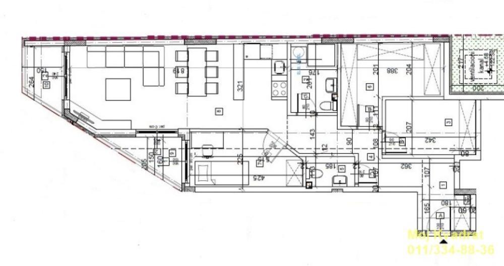 Glavna slika -Dvoiposoban stan na prodaju, 76m2, 287.166€