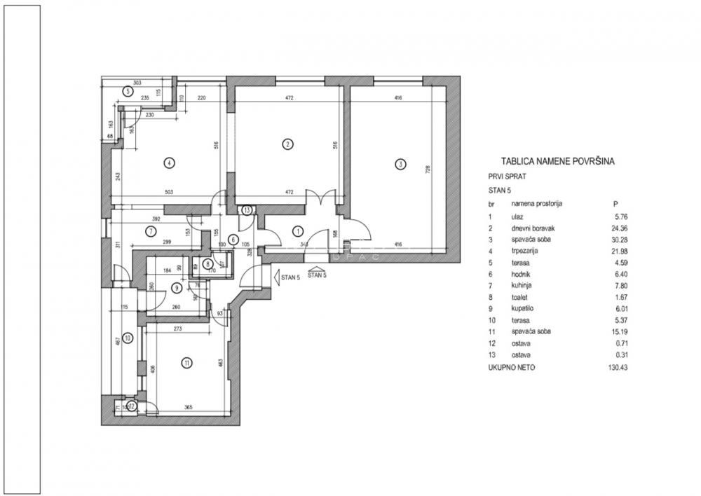 Slika 6 - Četvorosoban stan na prodaju, 130m2, 450.000€