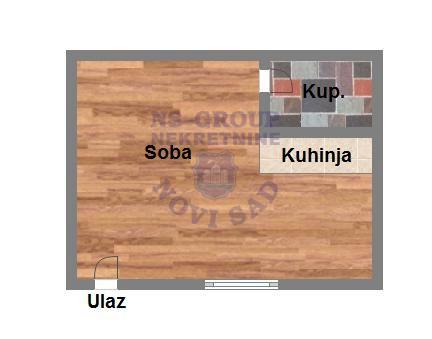 Slika 4 - Jednosoban stan na prodaju, 22m2, 47.740€