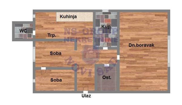 Slika 9 - Dvoiposoban stan na prodaju, 58m2, 154.500€