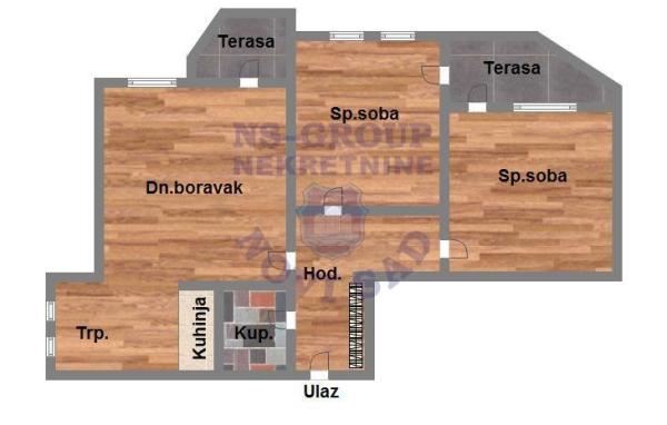 Slika 10 - Trosoban stan na prodaju, 64m2, 180.360€