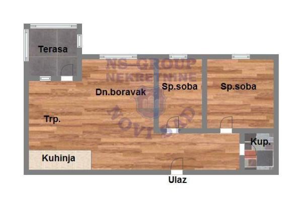 Slika 11 - Trosoban stan na prodaju, 58m2, 203.120€