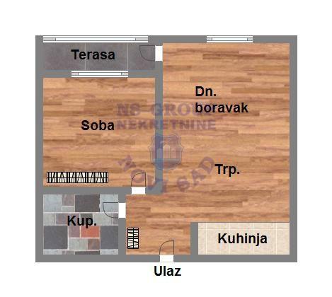 Slika 8 - Dvosoban stan na prodaju, 44m2, 122.360€
