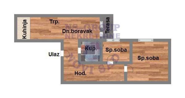 Slika 8 - Trosoban stan na prodaju, 54m2, 139.050€