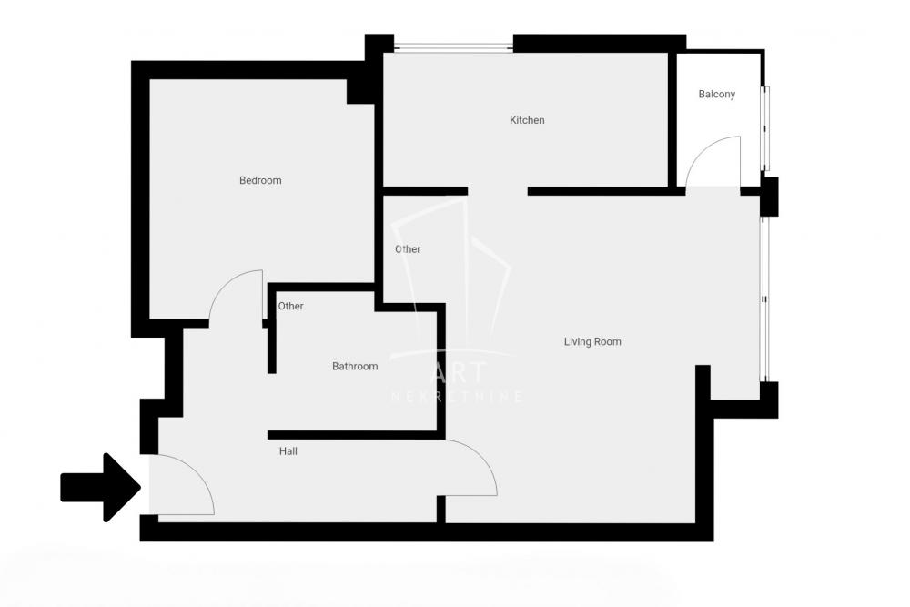 Slika 1 - Ustanička, Dvosoban stan na prodaju, 47m2, 188.000€