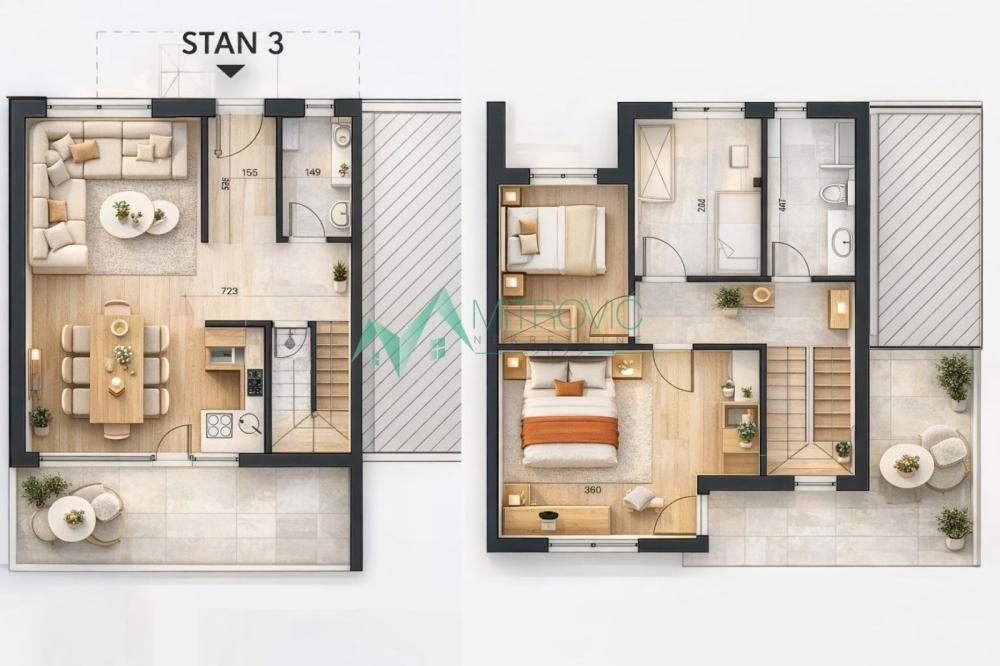 Glavna slika -Troiposoban stan na prodaju, 83m2, 168.960€