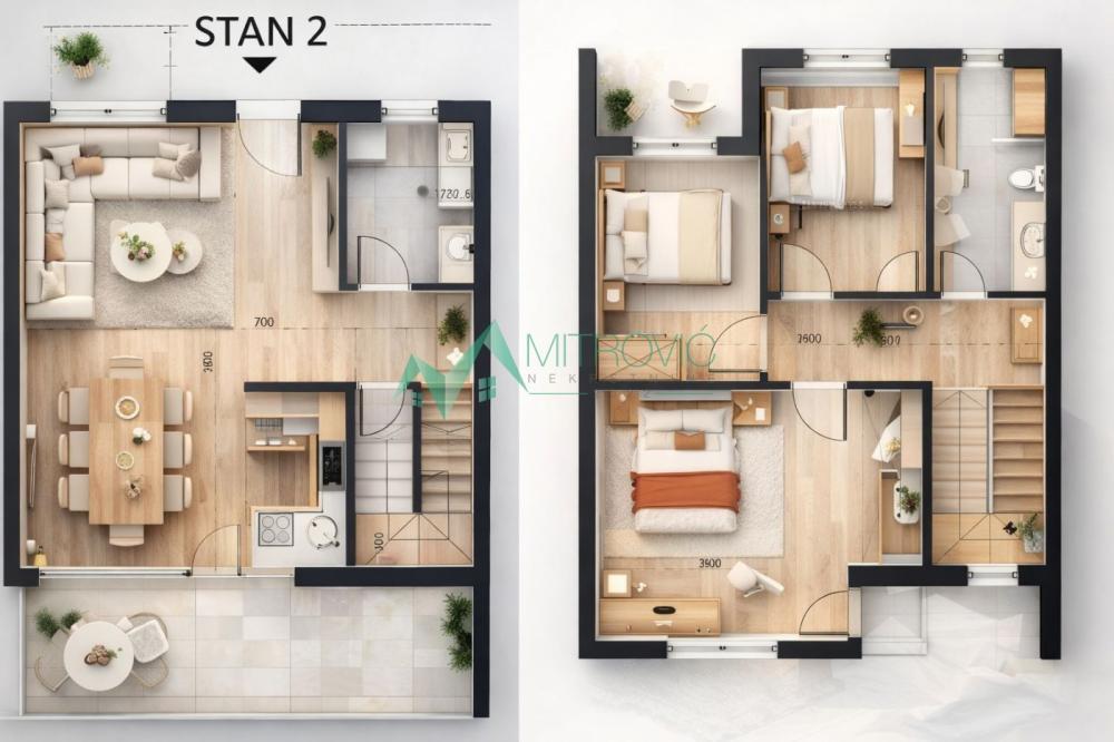 Glavna slika -Troiposoban stan na prodaju, 87m2, 177.400€