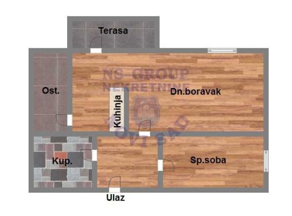 Slika 10 - Dvosoban stan na prodaju, 49m2, 142.000€