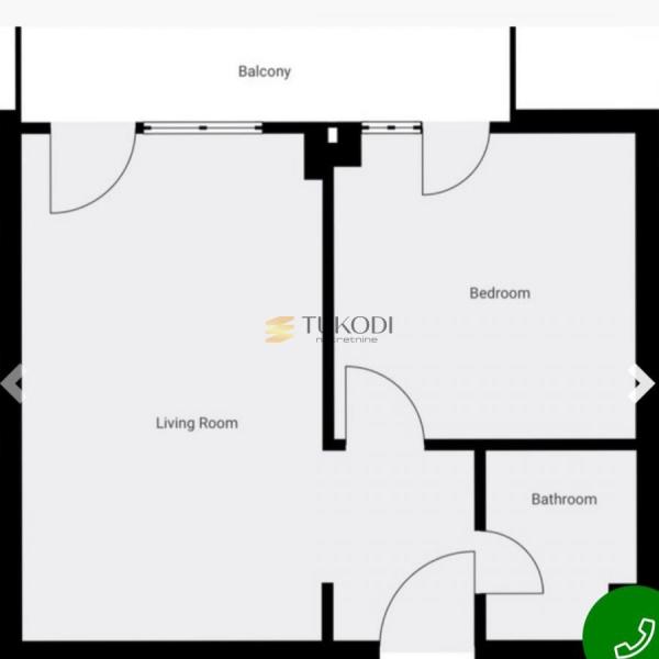 Slika 3 - Jednoiposoban stan na prodaju, 43m2, 200.000€