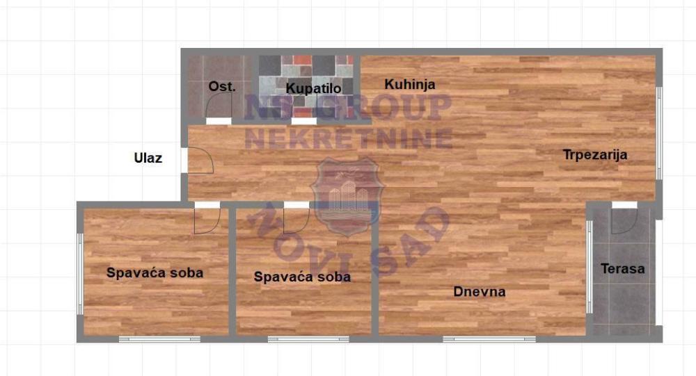 Slika 9 - Troiposoban stan na prodaju, 68m2, 133.950€