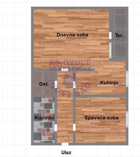 Slika 9 - Dvosoban stan na prodaju, 52m2, 123.600€