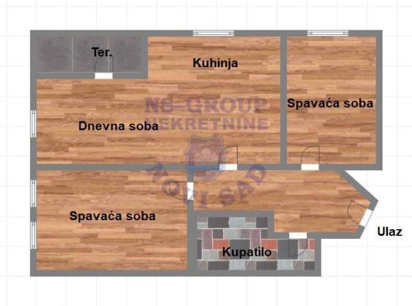 Slika 9 - Dvoiposoban stan na prodaju, 49m2, 164.800€
