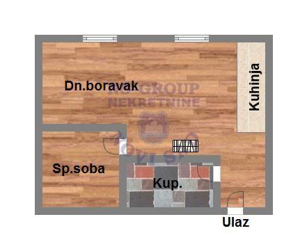 Slika 5 -  Stan na prodaju, 21m2, 56.760€