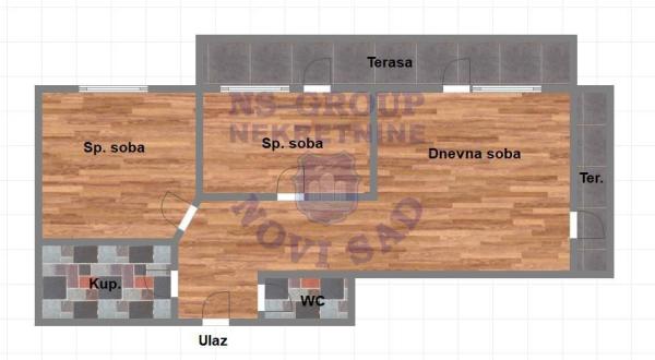 Slika 10 - Dvoiposoban stan na prodaju, 63m2, 169.950€