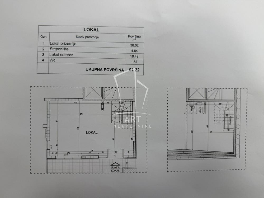 Slika 8 - Preševska,  Lokal na prodaju, 61m2, 174.000€