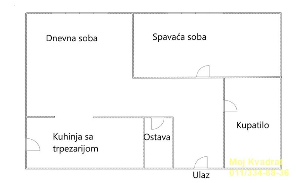 Slika 11 - Dvosoban stan na prodaju, 45m2, 175.000€