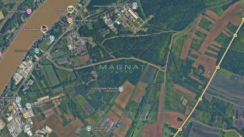 Glavna slika - Plac na prodaju, Čukarica, Makiš, 464.900€