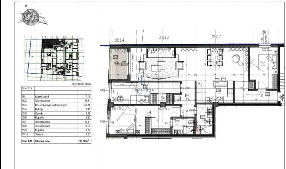 Slika 9 - Četvorosoban stan na prodaju, 122m2, 549.000€