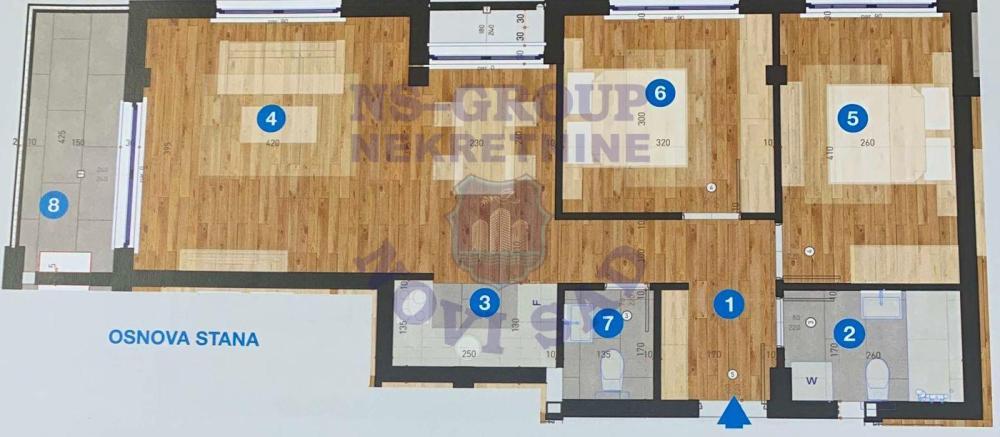 Glavna slika -Trosoban stan na prodaju, 64m2, 183.630€