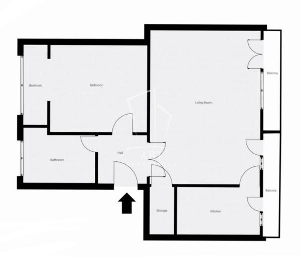 Slika 1 - Svetog Save, Dvosoban stan na prodaju, 63m2, 445.000€