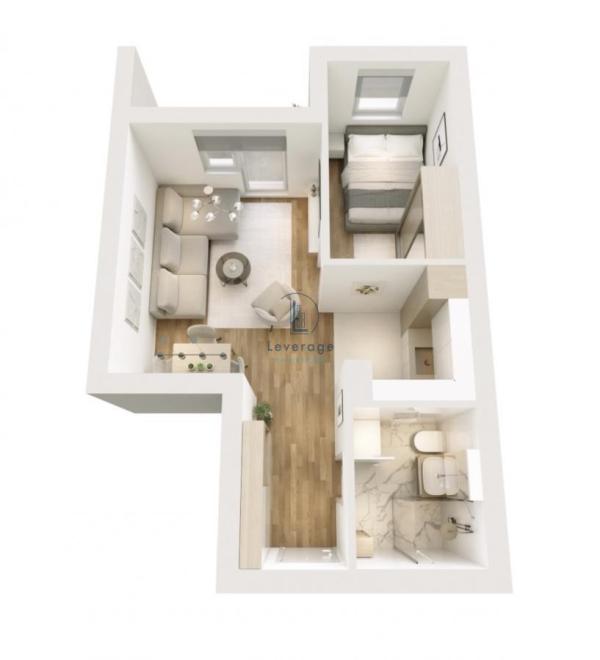 Slika 4 - Teodora Mirijevskog, Jednoiposoban stan na prodaju, 37m2, 89.910€