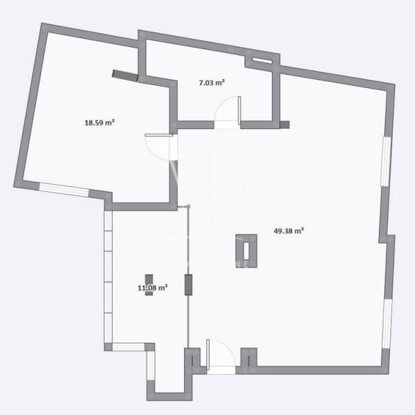 Slika 1 - Njegoševa, Trosoban stan na prodaju, 72m2, 328.500€