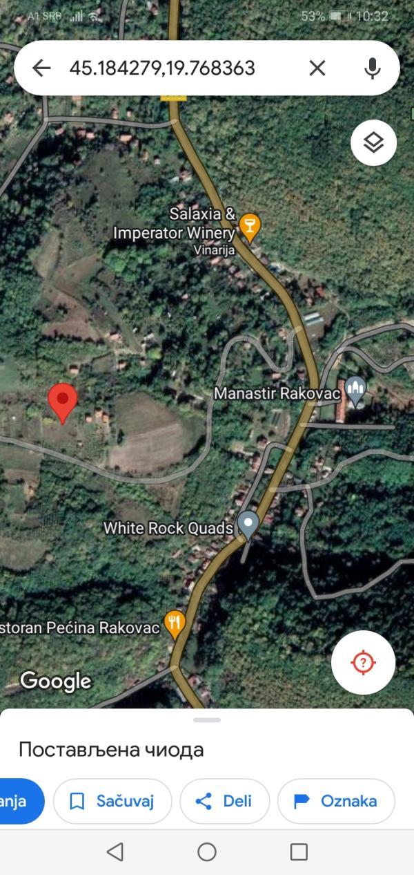 Glavna slika -Cvetna bb Plac na prodaju, Rakovac -Beočin, 160.000€