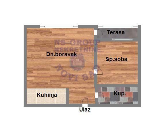 Glavna slika -Jednoiposoban stan na prodaju, 34m2, 123.600€