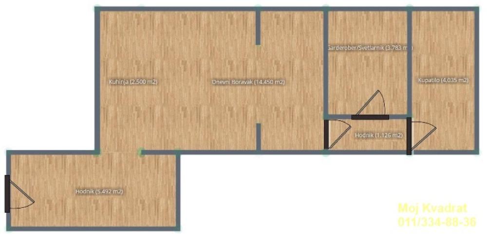 Slika 7 - Jednosoban stan na prodaju, 30m2, 75.000€