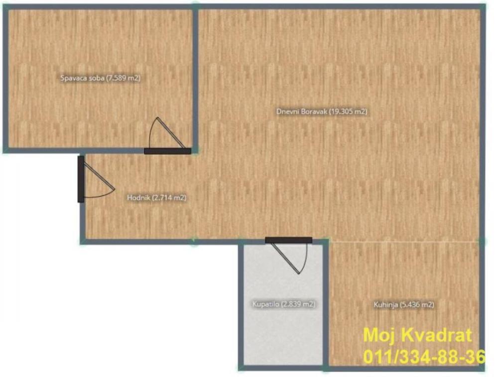 Slika 7 - Dvosoban stan na prodaju, 39m2, 125.000€