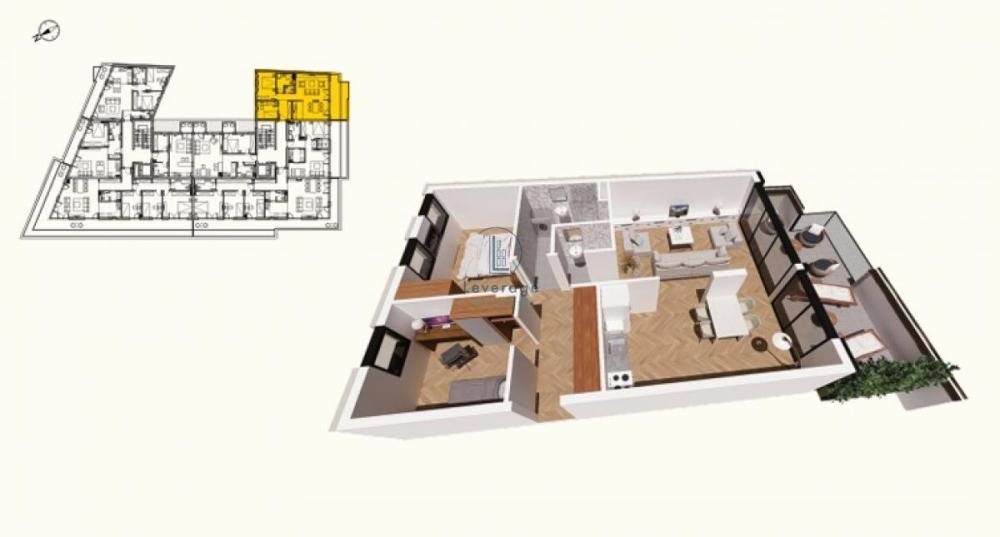 Slika 7 - Trosoban stan na prodaju, 81m2, 243.300€