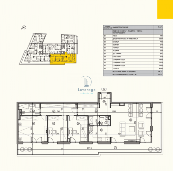 Slika 7 - Četvorosoban stan na prodaju, 155m2, 465.090€
