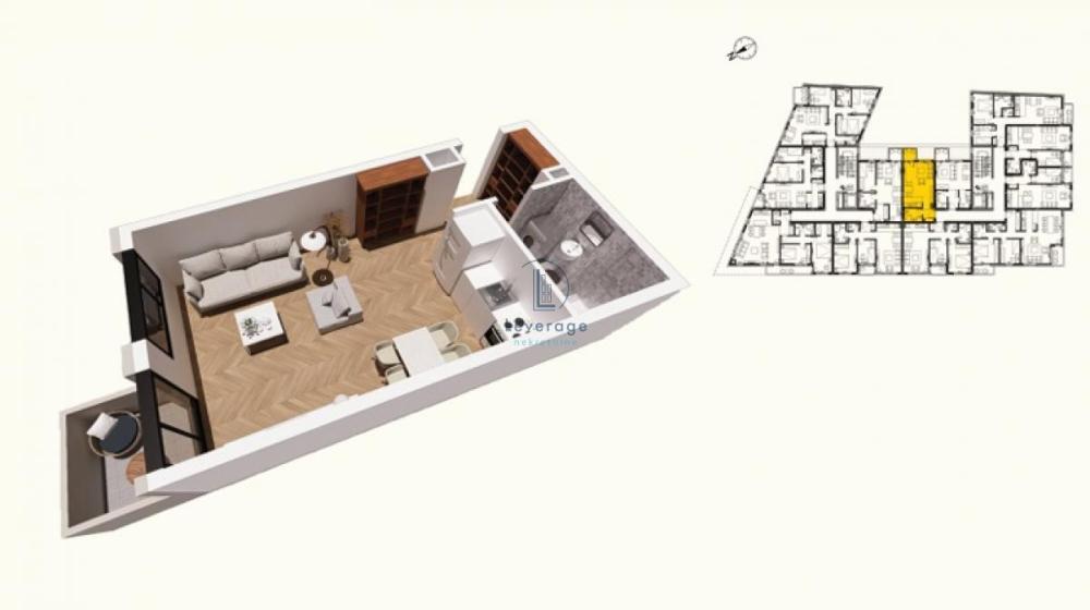 Slika 7 - Jednosoban stan na prodaju, 34m2, 102.150€