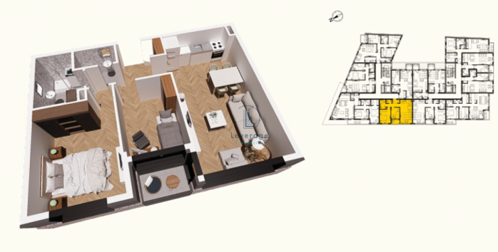 Slika 7 - Dvoiposoban stan na prodaju, 56m2, 169.560€