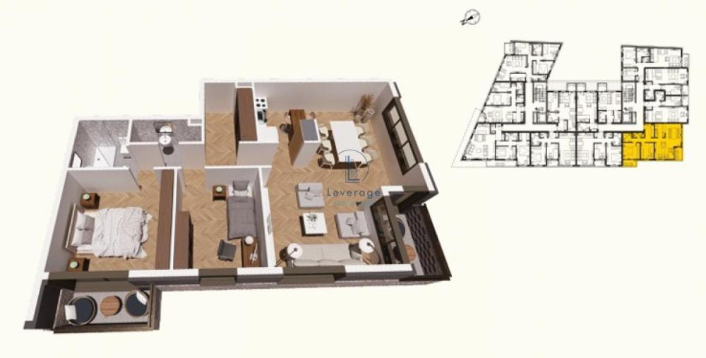 Slika 7 - Trosoban stan na prodaju, 75m2, 227.250€