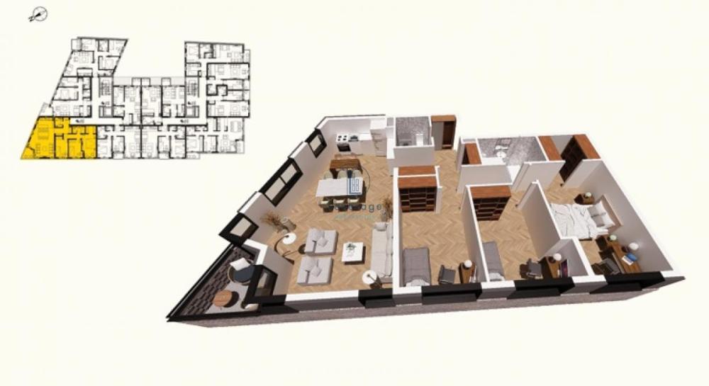 Slika 7 - Trosoban stan na prodaju, 98m2, 295.110€