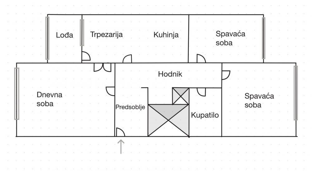 Glavna slika -Vladetina, Dvoiposoban stan na prodaju, 68m2, 285.000€