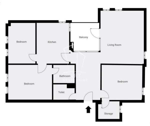 Slika 1 - Vinogradski Venac, Četvorosoban stan za izdavanje, 95m2, 750€