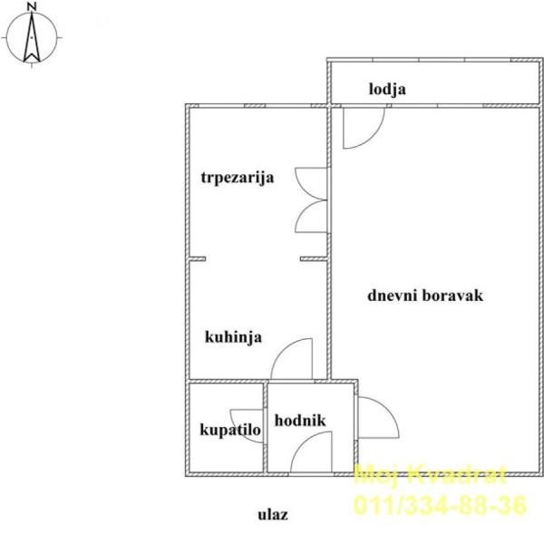 Slika 6 - Jednoiposoban stan na prodaju, 50m2, 168.000€