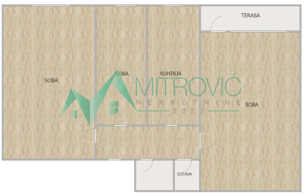 Glavna slika -Dvoiposoban stan na prodaju, 75m2, 193.125€