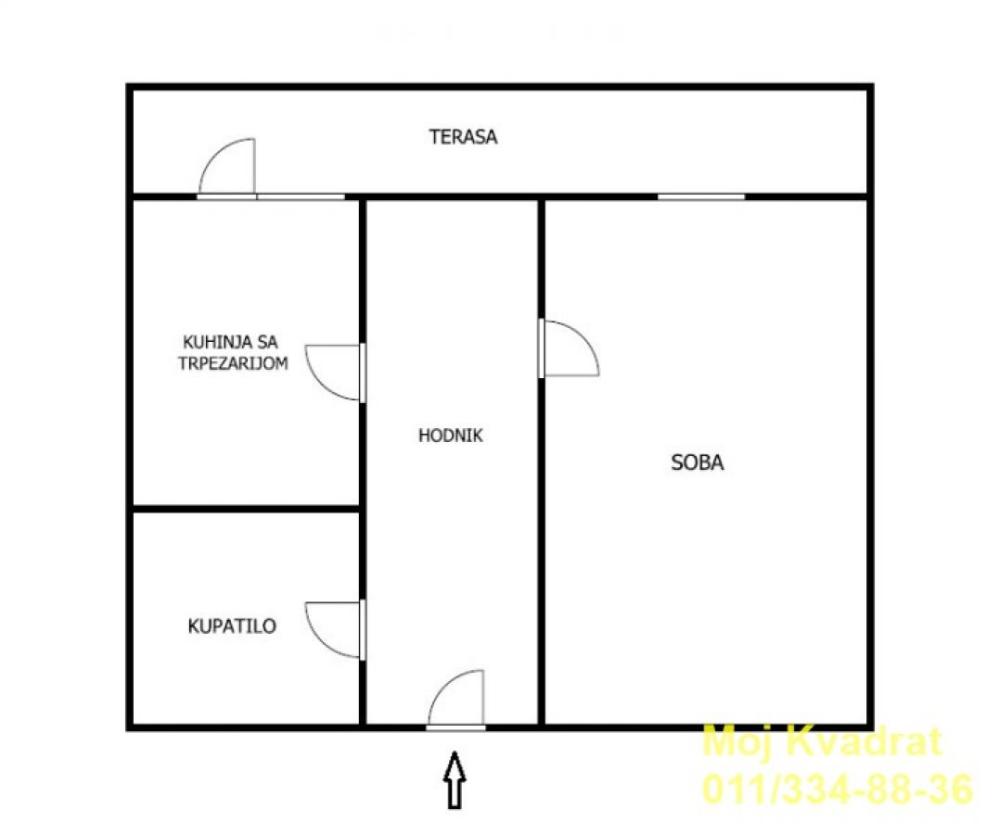 Slika 8 - Jednosoban stan na prodaju, 39m2, 175.000€